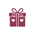 Giving-Burgundy-gift-box-with-heart